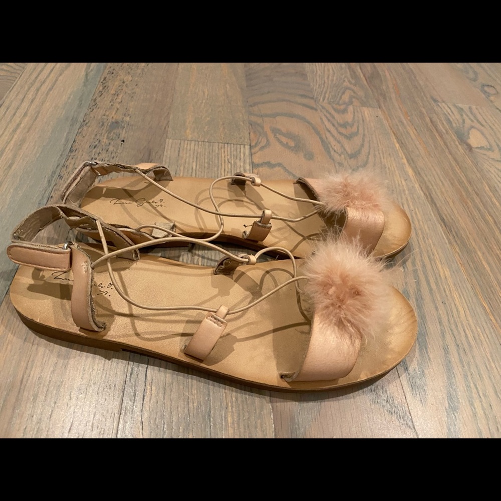 Zara girls sandals size 39